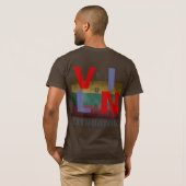 ビリニュスリトアニア Tシャツ (裏面フル)