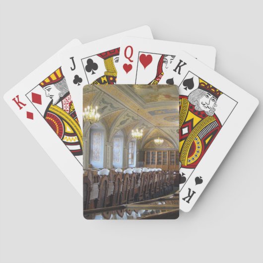 ビリニュス大学図書館 – リトアニア – - トランプ (裏面)