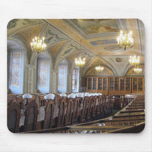 ビリニュス大学図書館 – リトアニア – - マウスパッド (正面)