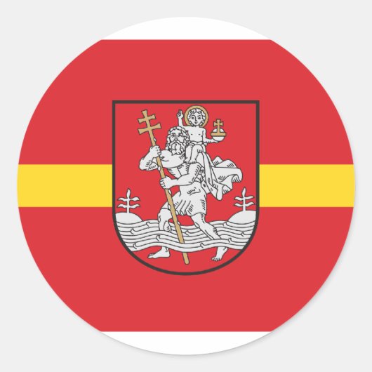 ビリニュス、リスアニア ラウンドシール (正面)