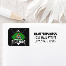 ビリパーソナライズされたヤード名キューラックプールルーム