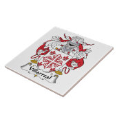 ビリャレアルの家紋 タイル (側面)