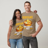 ビリヤニ好きインド料理デシフードインド米飯おもしろ Tシャツ (ユニセックス)