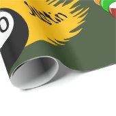 ビリヤパーソナライズされたード ラッピングペーパー (ロールコーナー)