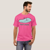 ビリヤードおもしろいプールシャーク Tシャツ (正面フル)