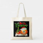 ビリヤードごめんねバイおもしろいテーマ トートバッグ (裏面)