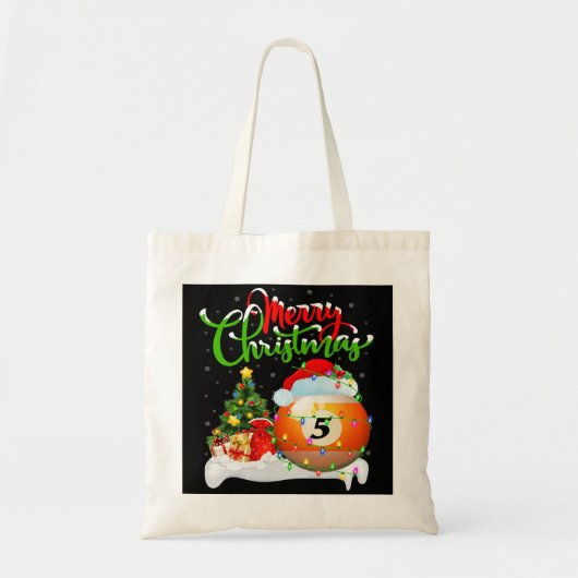 ビリヤードごめんねバイおもしろいテーマ トートバッグ (正面)