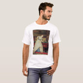 ビリヤードのゲーム、19世紀 Tシャツ (正面フル)