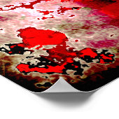 ビリヤードのボール番号8 ポスター (角)