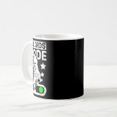 ビリヤードのモードオン コーヒーマグカップ (正面左)
