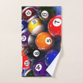 ビリヤードの浴室タオルセット バスタオルセット (ハンドタオル)