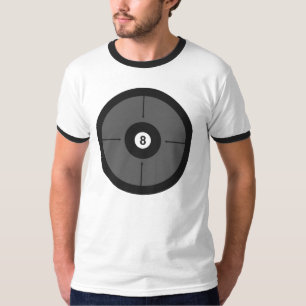 ビリヤードの規模 Tシャツ