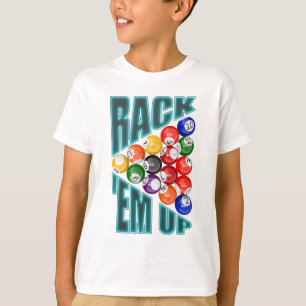 ビリヤードをたたく Tシャツ