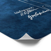 ビリヤードキューパテントアート#4 Rec Room Decor ポスター (角)