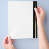 ビリヤードキューフライヤー チラシ (手)