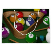 ビリヤードゲーム ラージペーパーバッグ (正面)