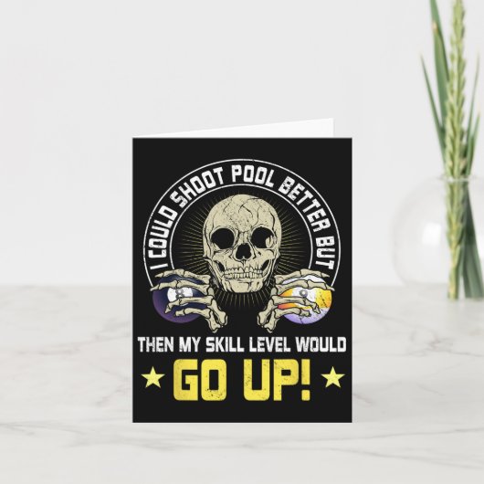 ビリヤードスカルプールスヌーカービリヤードBall Table N カード (正面)