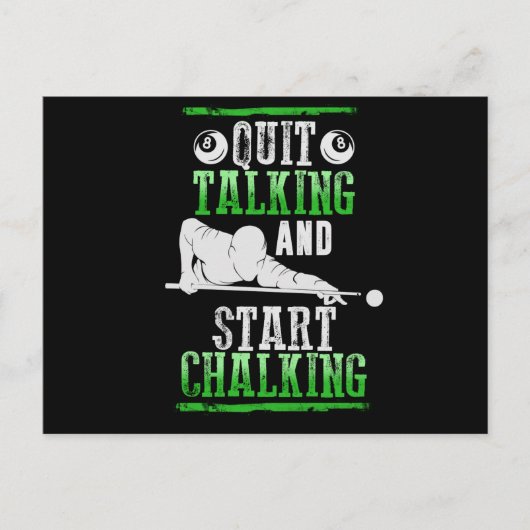 ビリヤードスタイル ポストカード (正面)