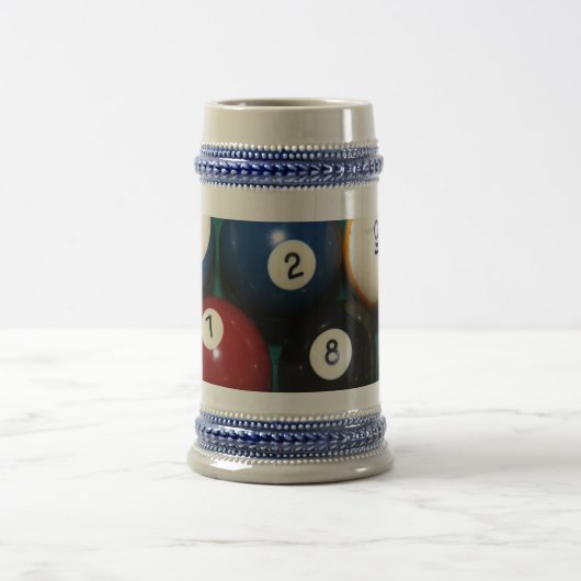 ビリヤードステイン ビールジョッキ (中央)