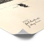 ビリヤードテーブル1884パテントアート – オールドペッパー ポスター (角)