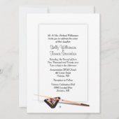 ビリヤードテーマ結婚式招待状 招待状 (正面)