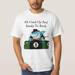 ビリヤードプールホール反逆者の面白いTシャツ Tシャツ
