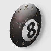 ビリヤードホール ラージ壁時計 (傾斜)