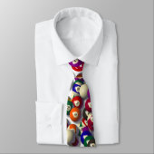 ビリヤードボールのタイ ネクタイ (タイ)