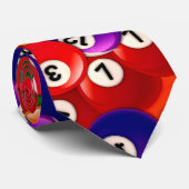 ビリヤードボールパターン ネクタイ (ロール)