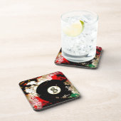 ビリヤードボール第8 コースター (右側)