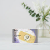 ビリヤードボール第9 名刺 (スタンド正面)