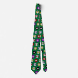 ビリヤードボール ネクタイ