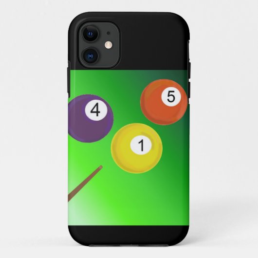 ビリヤードボール Case-Mate iPhoneケース (裏面)
