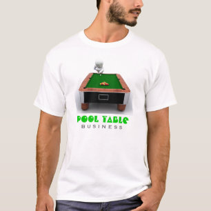 ビリヤード台の会社のTシャツ Tシャツ