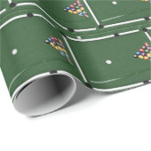 ビリヤード台の玉 ラッピングペーパー (ロールコーナー)