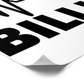 ビリヤード周波数 ポスター (角)