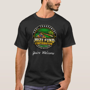 ビリヤード大会賞金基金貢献者 Tシャツ