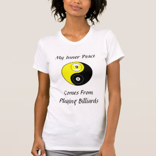 ビリヤード女子Tシャツ Tシャツ