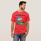 ビリヤード好きな反逆者向けの面白いデザイン Tシャツ (正面フル)