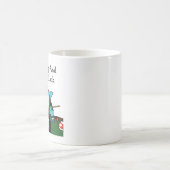ビリヤード好きな反逆者 コーヒーマグカップ (中央)