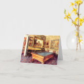 ビリヤード室はNotecardのガスを抜きます カード (黄色い花)