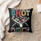 ビリヤード引用文おもしろい8ボールプレーヤー クッション (ブランケット)