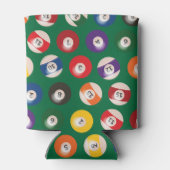 ビリヤード模様 缶クーラー (裏面)