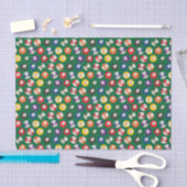 ビリヤード模様 薄葉紙 (クラフト)