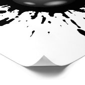 ビリヤード爆発 ポスター (角)