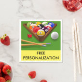 ビリヤード紙ナプキンス スタンダードカクテルナプキン (インサイチュ)