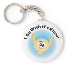 ビリヤード膀胱「流れと一緒に行く」キーチェーン