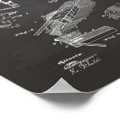 ビリヤード表1880特許技術シャルボード ポスター (角)