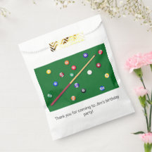 ビリヤード誕生日パーティープールキュー