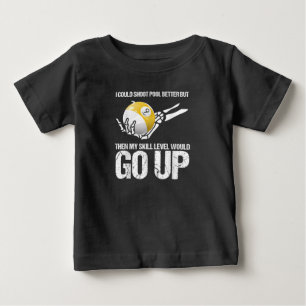 ビリヤード選手がプールをより良く撃つことができた ベビーTシャツ